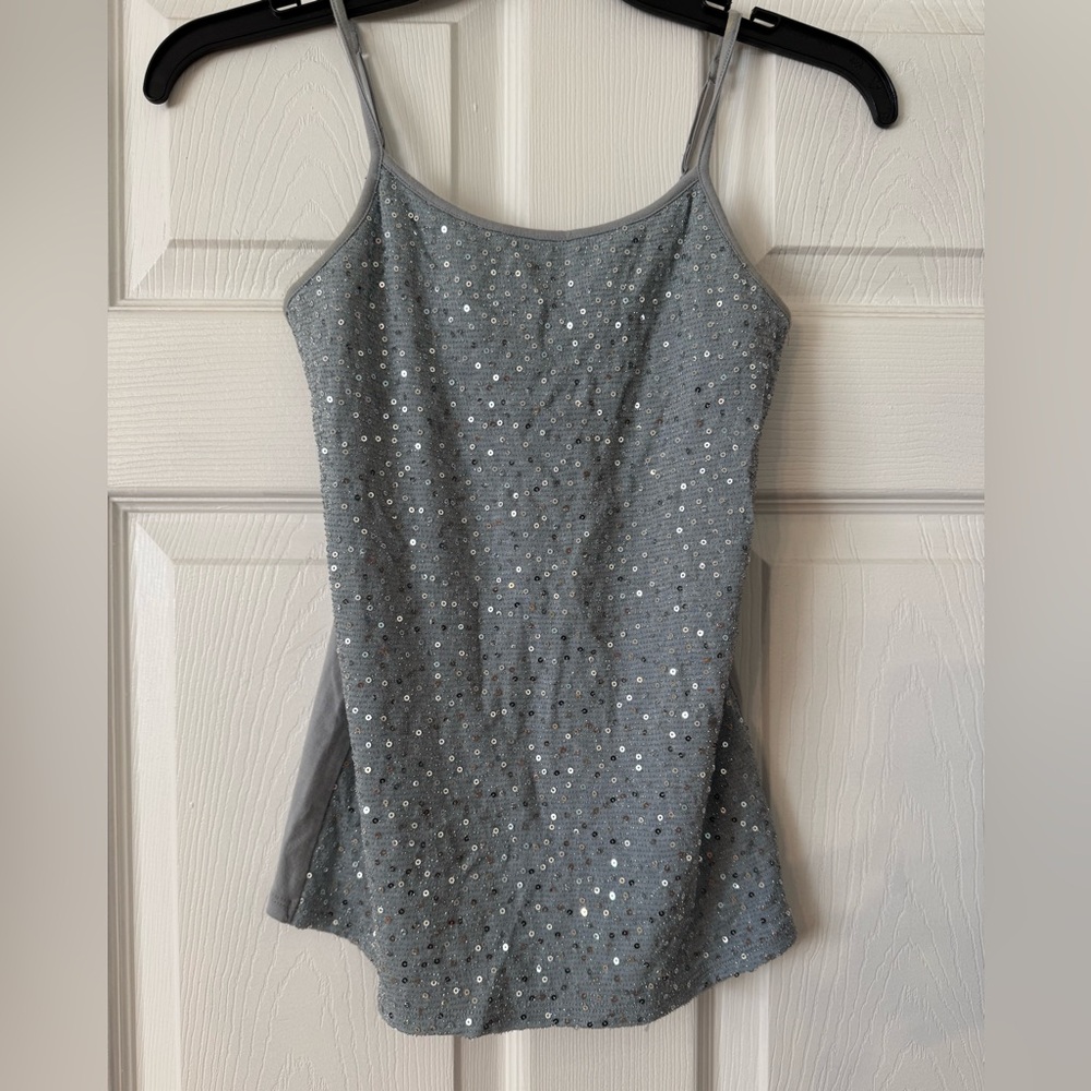 Justice Gray Sequin Camisole